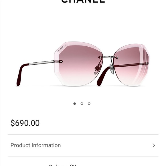 Chanel sunglasses for women - Picture 3 of 3